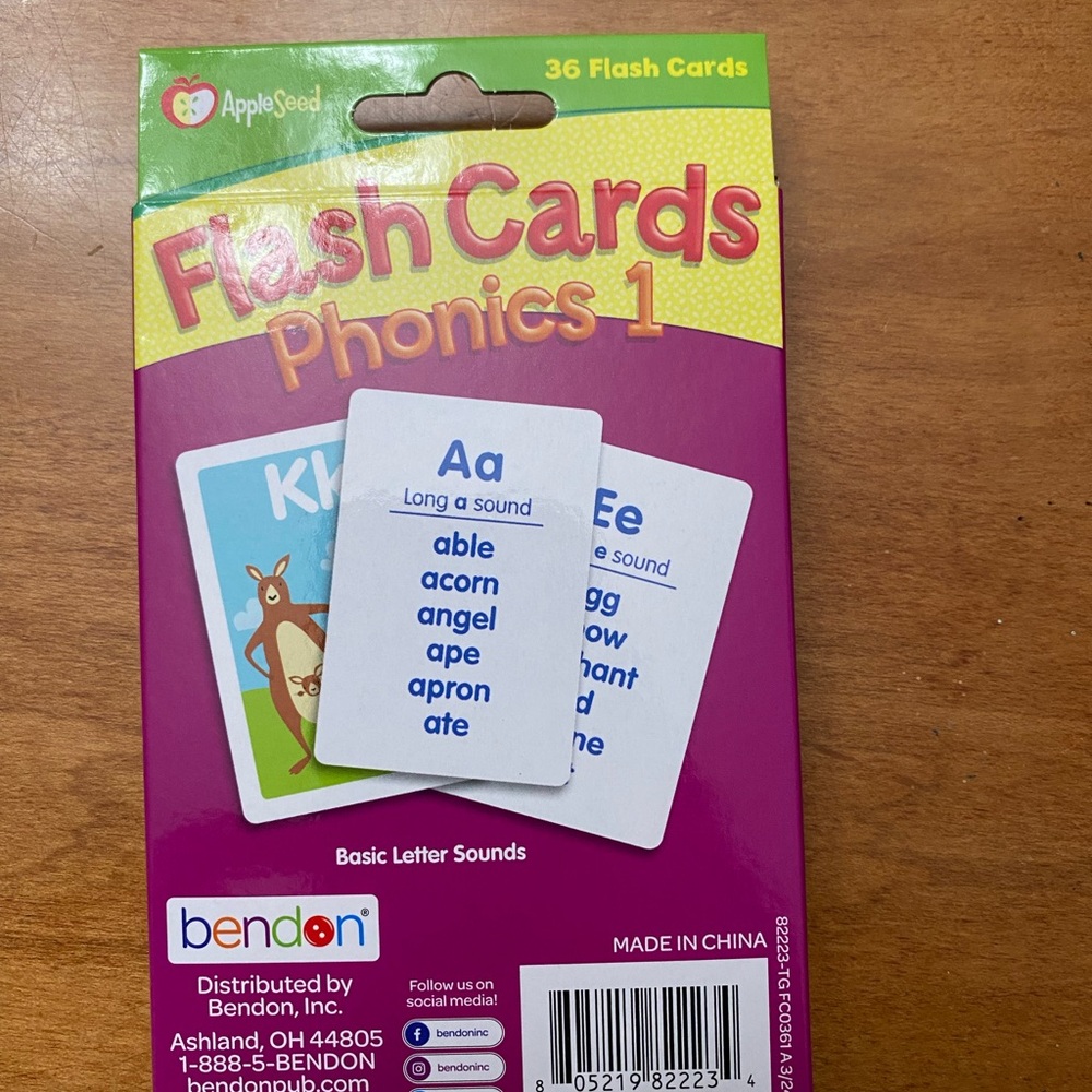 Flash Cards -Phonics - Picture 2 of 5